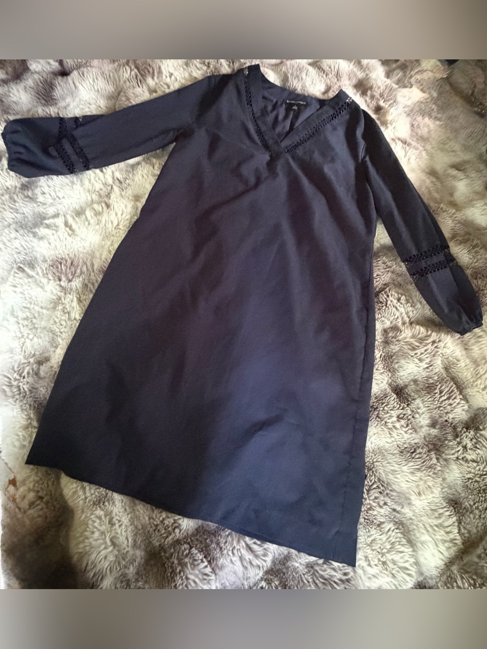 Banana Republic Long Sleeve Shift Dress